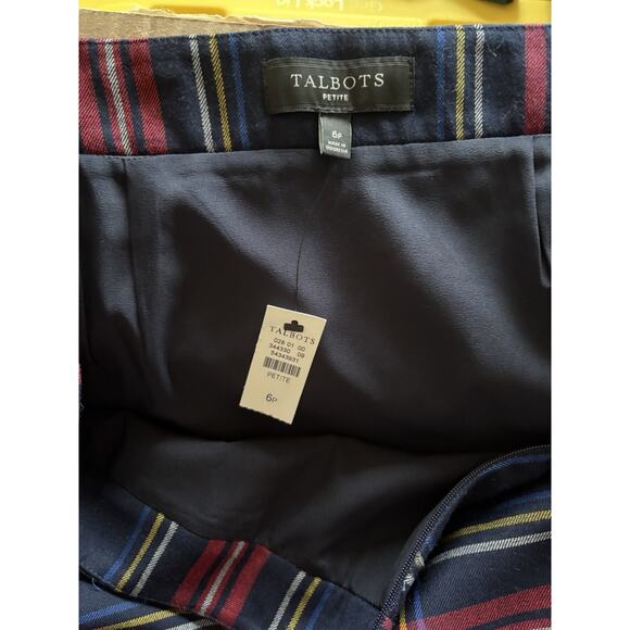 Holiday Plaid Skirt Bundle – Talbots & J.Crew Size 6, Tartan, Festive Academia - Picture 14 of 16